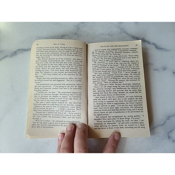 The Rake And The Reformer By Mary Jo Putney Paperback - Picture 6 of 10